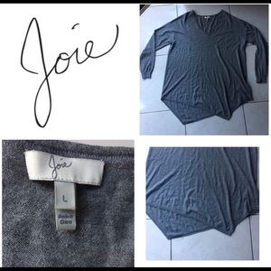 Joie V-Neck Tunic Sweater Top